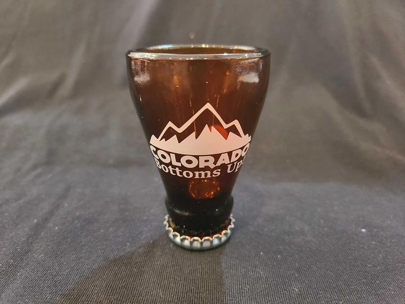Colorado Bottoms Up Shot Glass,GWSG201