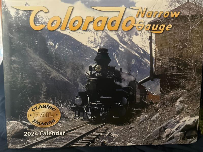 2024 Colorado Narrow Gauge Calendar,4783